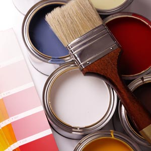 Painting Brush and Colors Painting Brush and Colors
